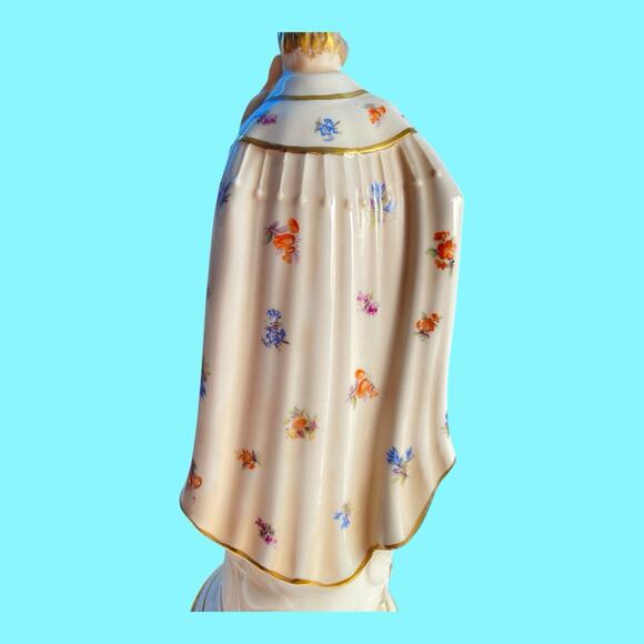 Vtg Taube China Victorian Courting Bowing Male Figurine Porcelain 9" Jim Dandy - Picture 8 of 12